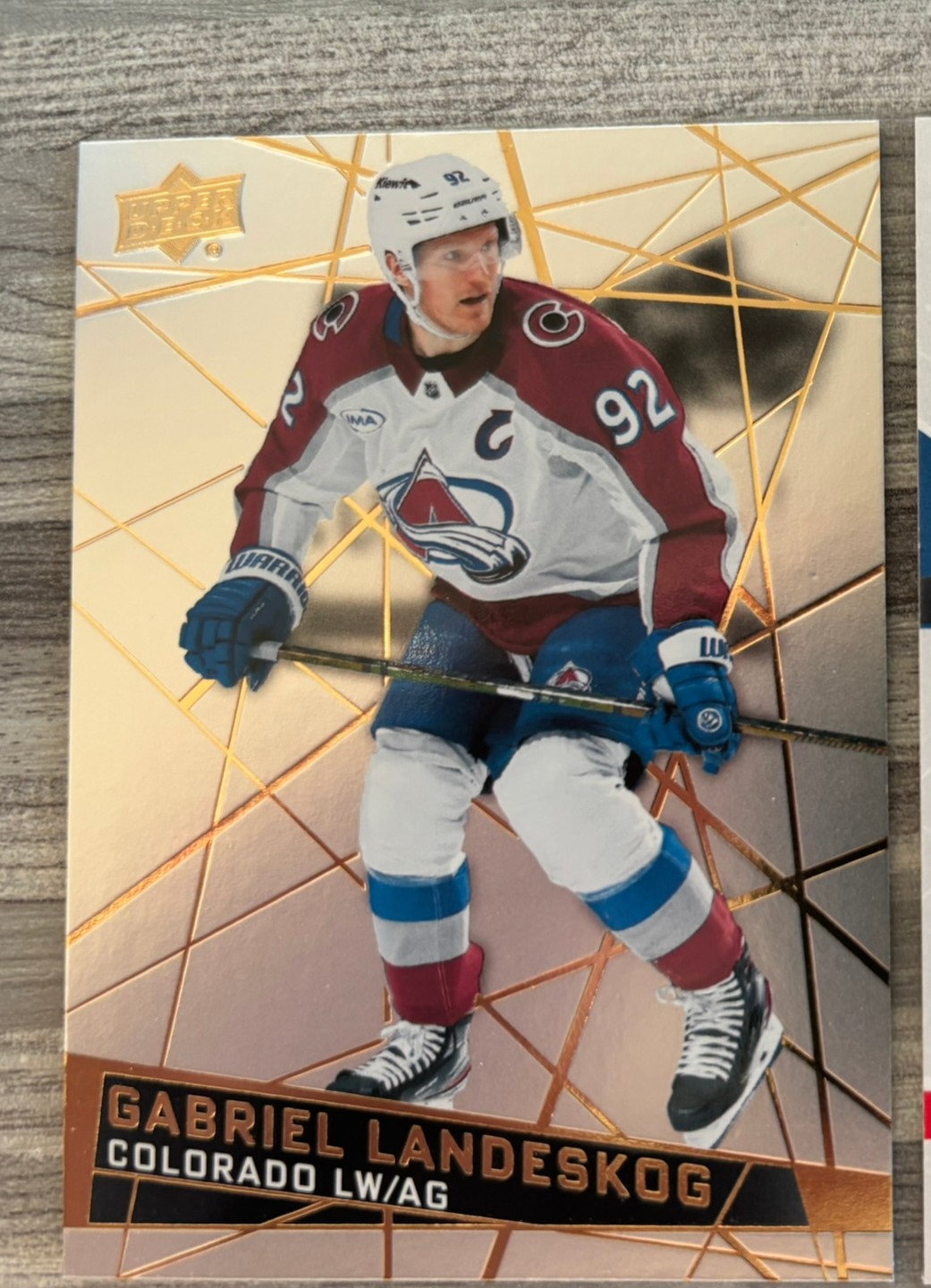 2026-27 Upper Deck Tim Hortons Collector'S Series — Gabriel Landeskog · #92