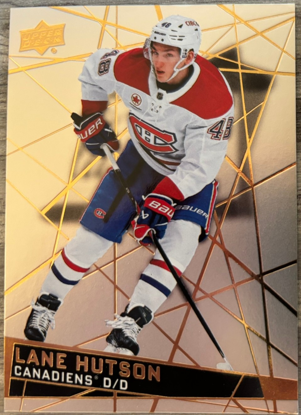 2026-27 Upper Deck Tim Hortons Collector'S Series — Lane Hutson · #48