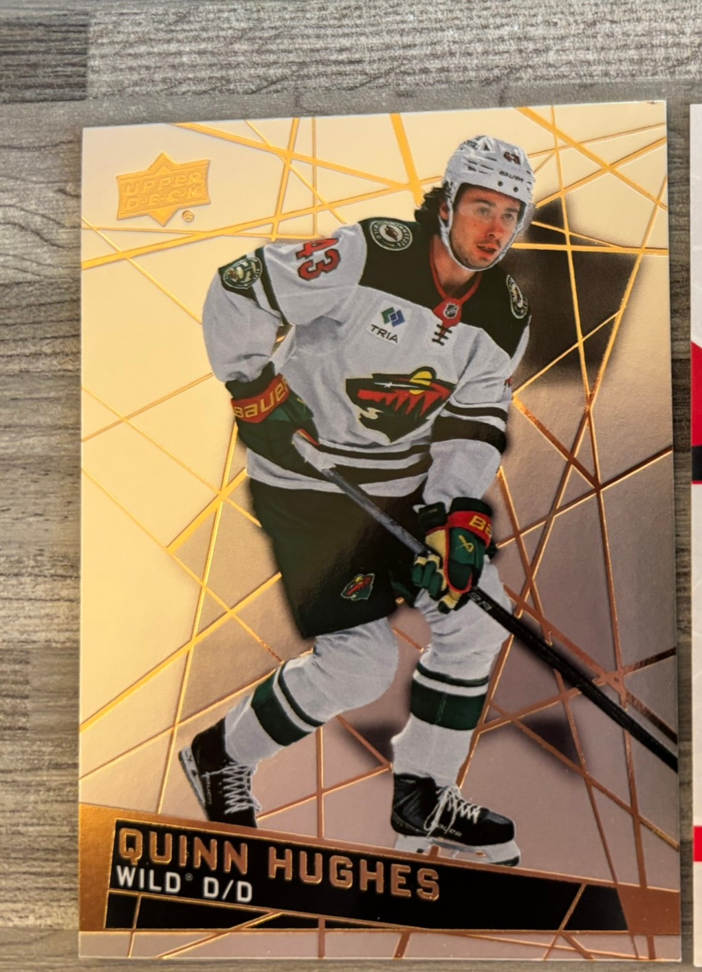 2026-27 Upper Deck Tim Hortons Collector'S Series — Quinn Hughes · #43