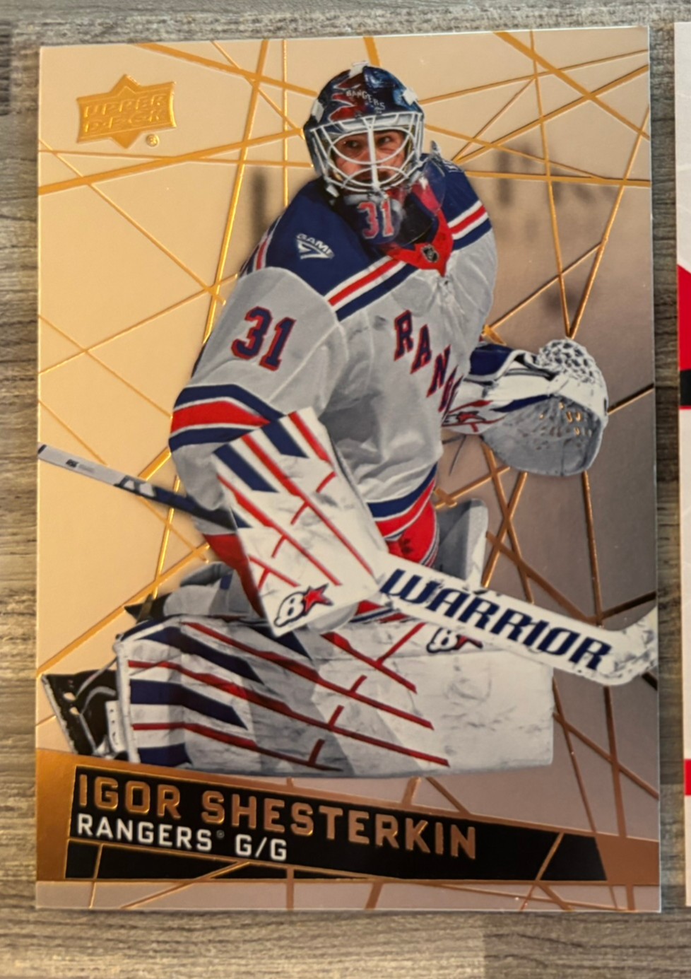 2026-27 Upper Deck Tim Hortons Collector'S Series — Igor Shesterkin · #31
