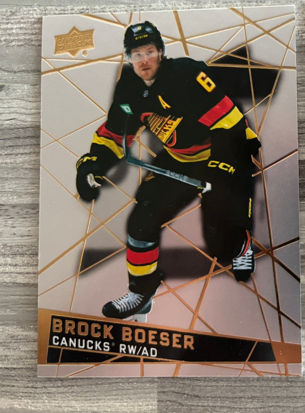 2026-27 Upper Deck Tim Hortons Collector'S Series — Brock Boeser · #6