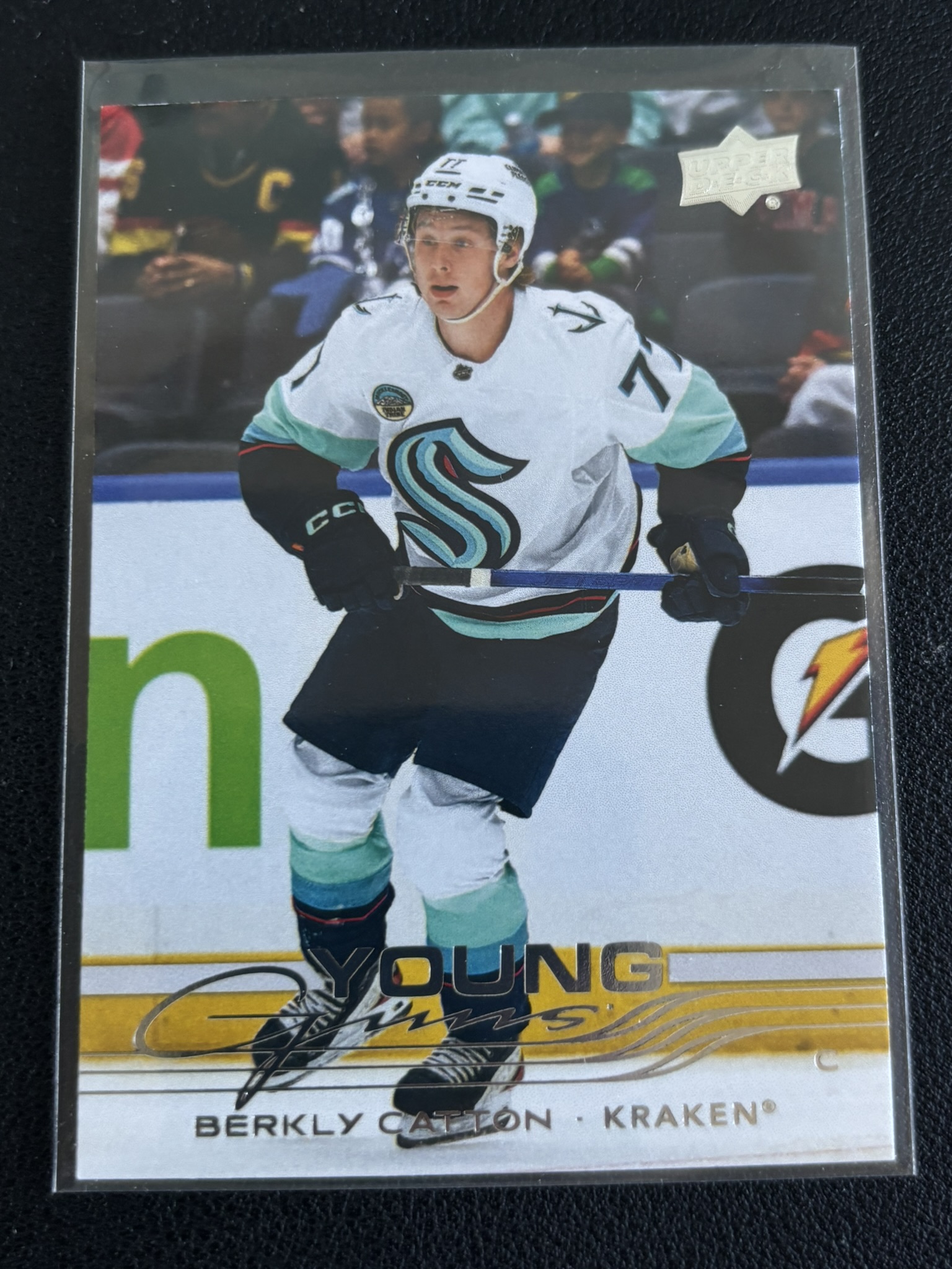 2025-26 Upper Deck Extended Series — Berkly Catton · Young Guns · #712