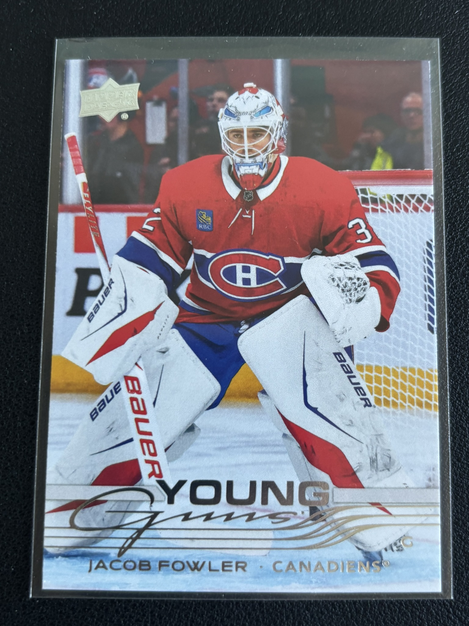 2025-26 Upper Deck Extended Series — Jacob Fowler · Young Guns · #724 ...