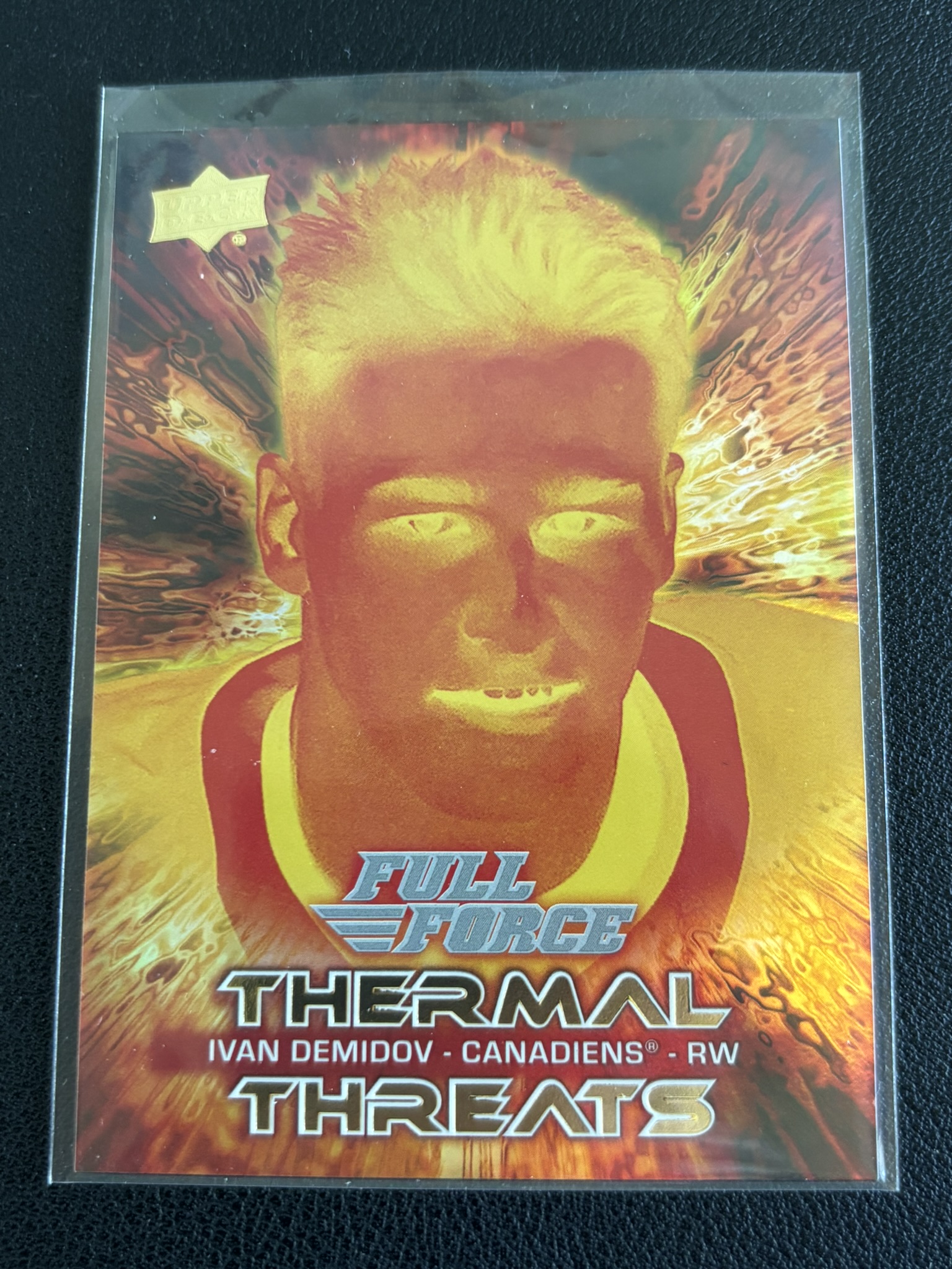 2025-26 Upper Deck Extended Series — Ivan Demidov · Thermal Threats · #TT-ID