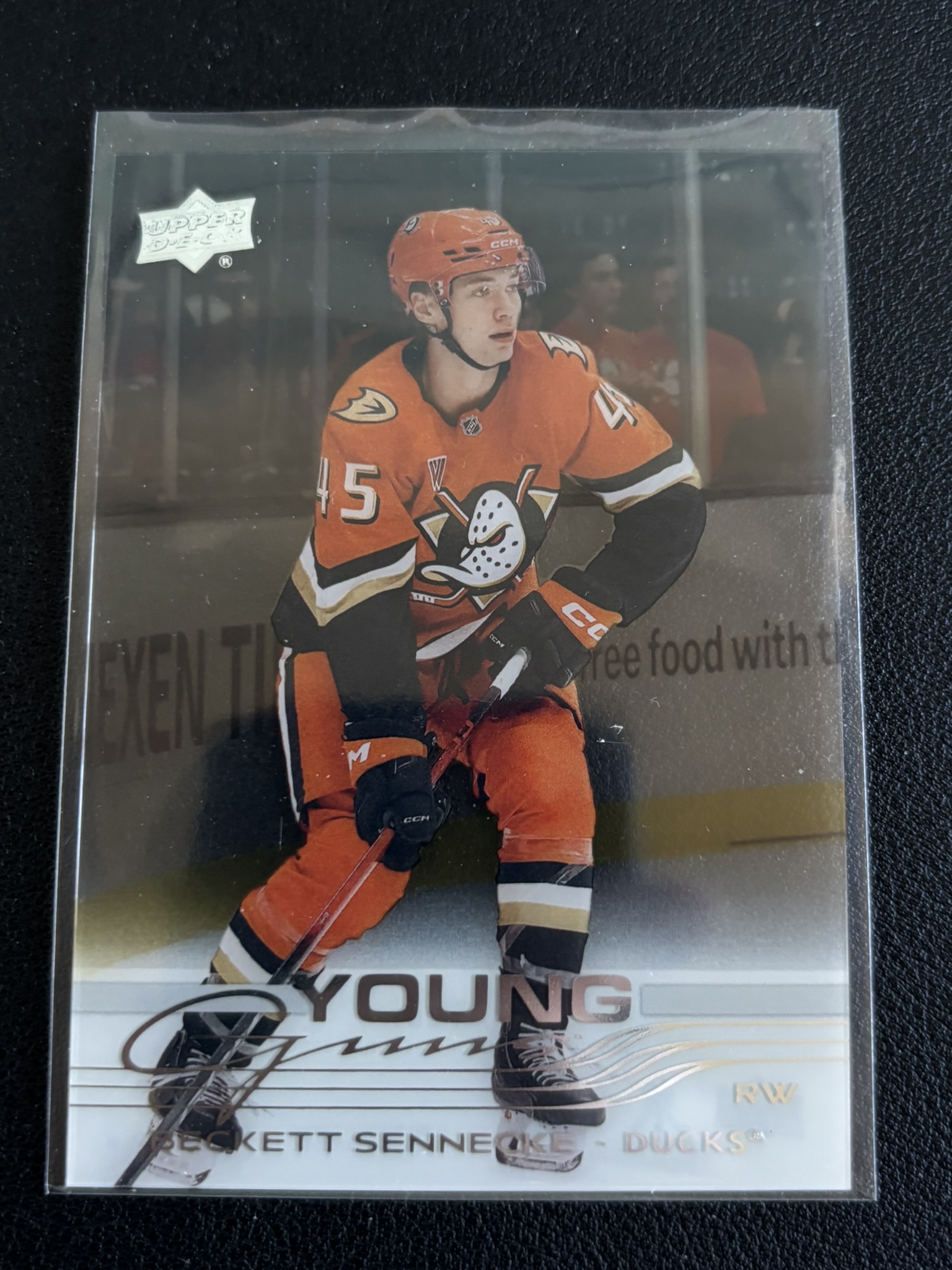 2025-26 Upper Deck Extended Series — Beckett Sennecke · Young Guns Clear Cut · #701