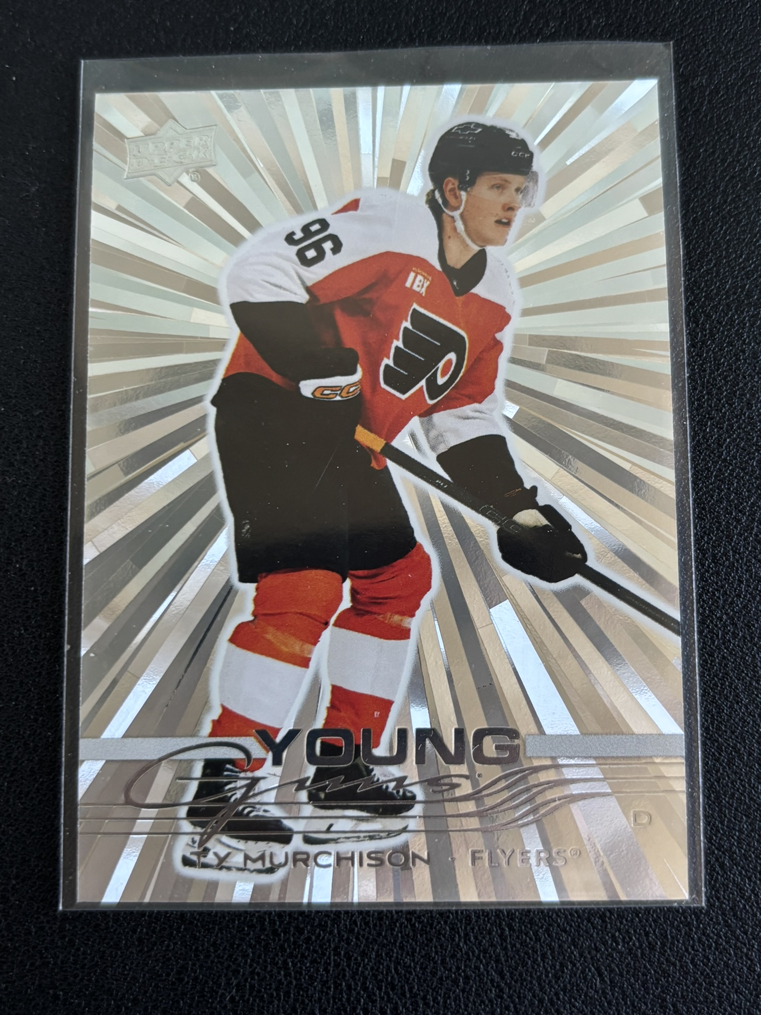 2025-26 Upper Deck Extended Series — Ty Murchison · Young Guns Outburst Silver · #710