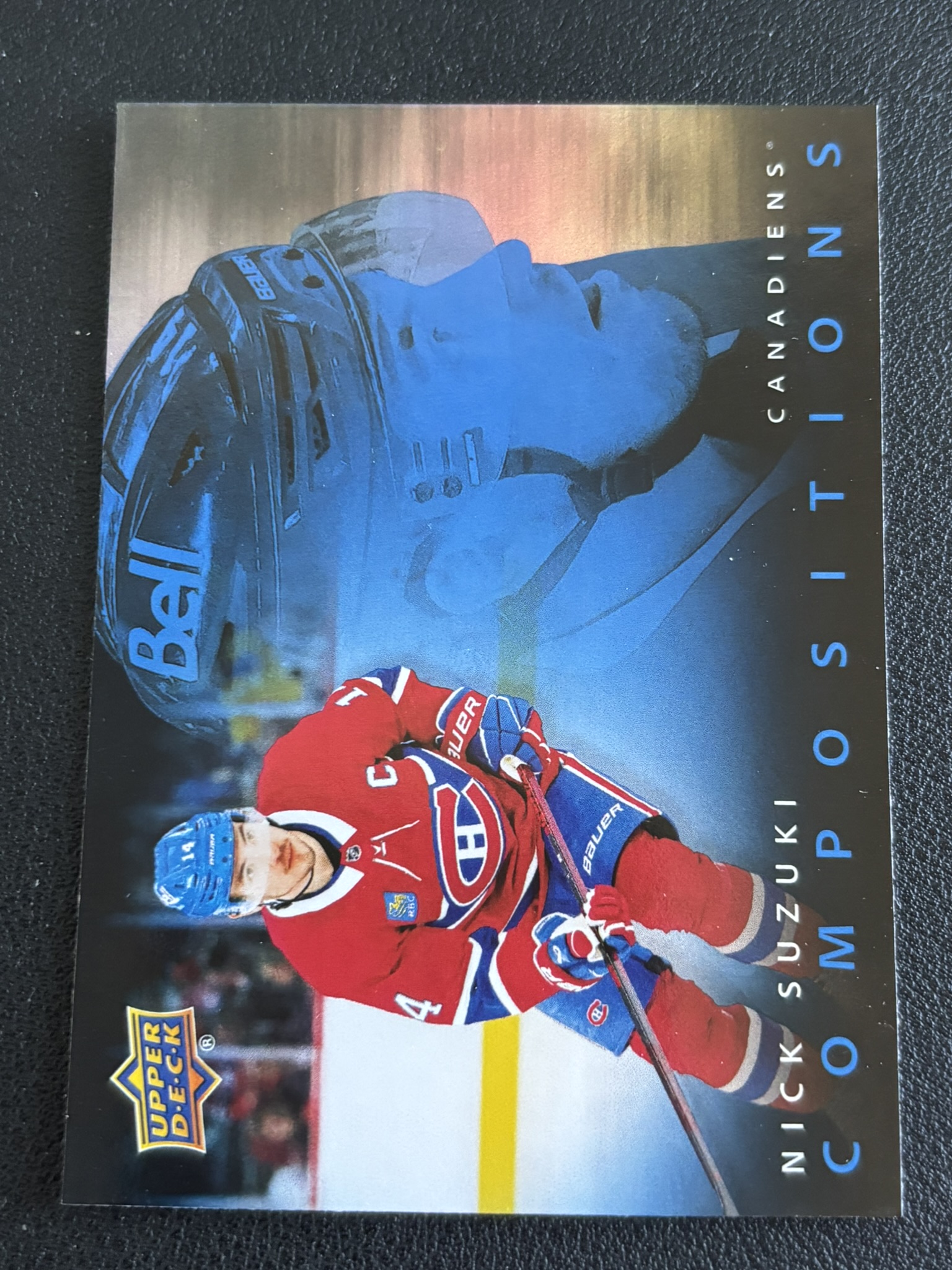 2025-26 Upper Deck Series 1 — Nick Suzuki · Compositions · #CMP-8