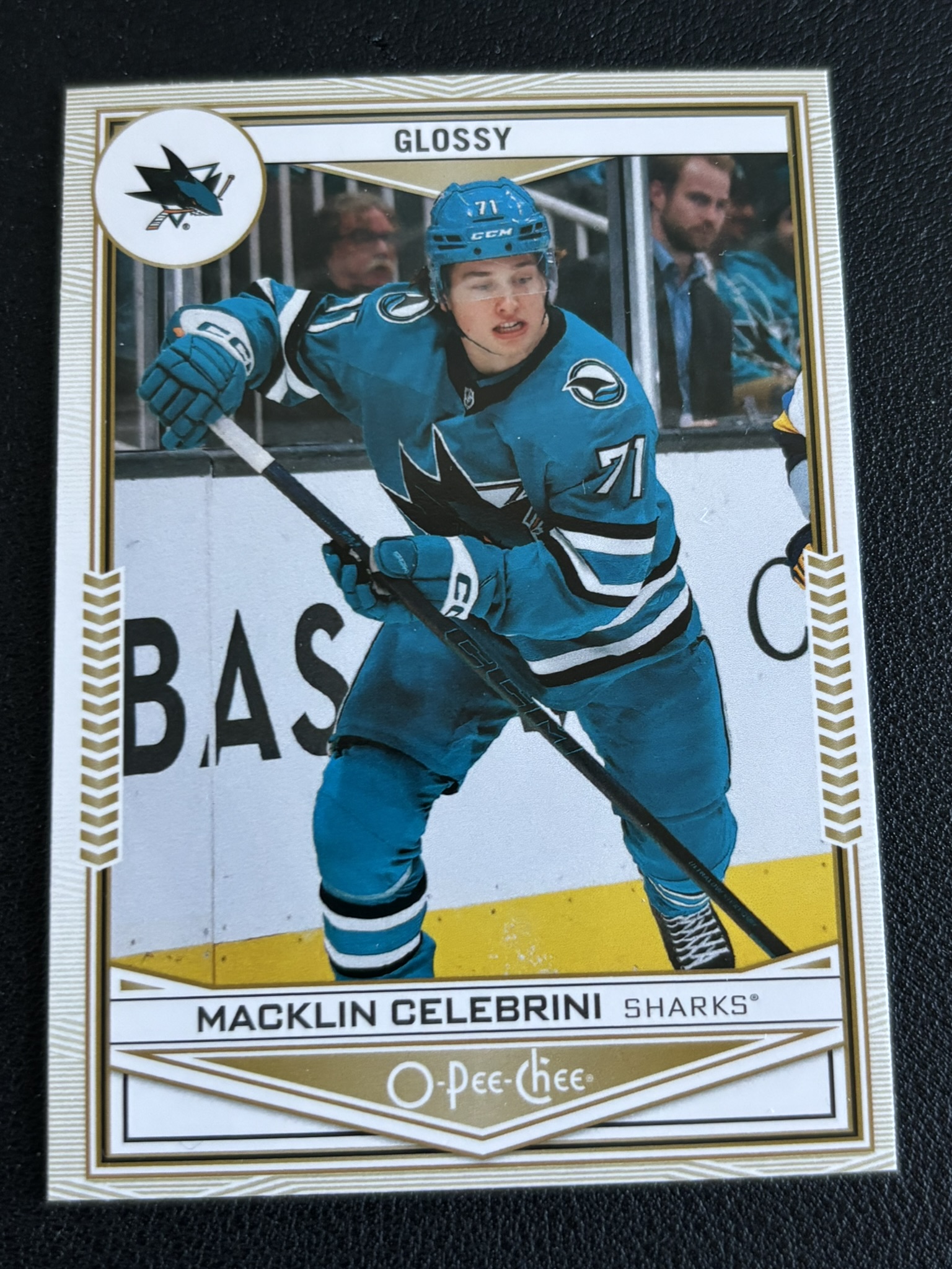 2024-25 Upper Deck O-Pee-Chee — Macklin Celebrini · Glossy · #OPC-34
