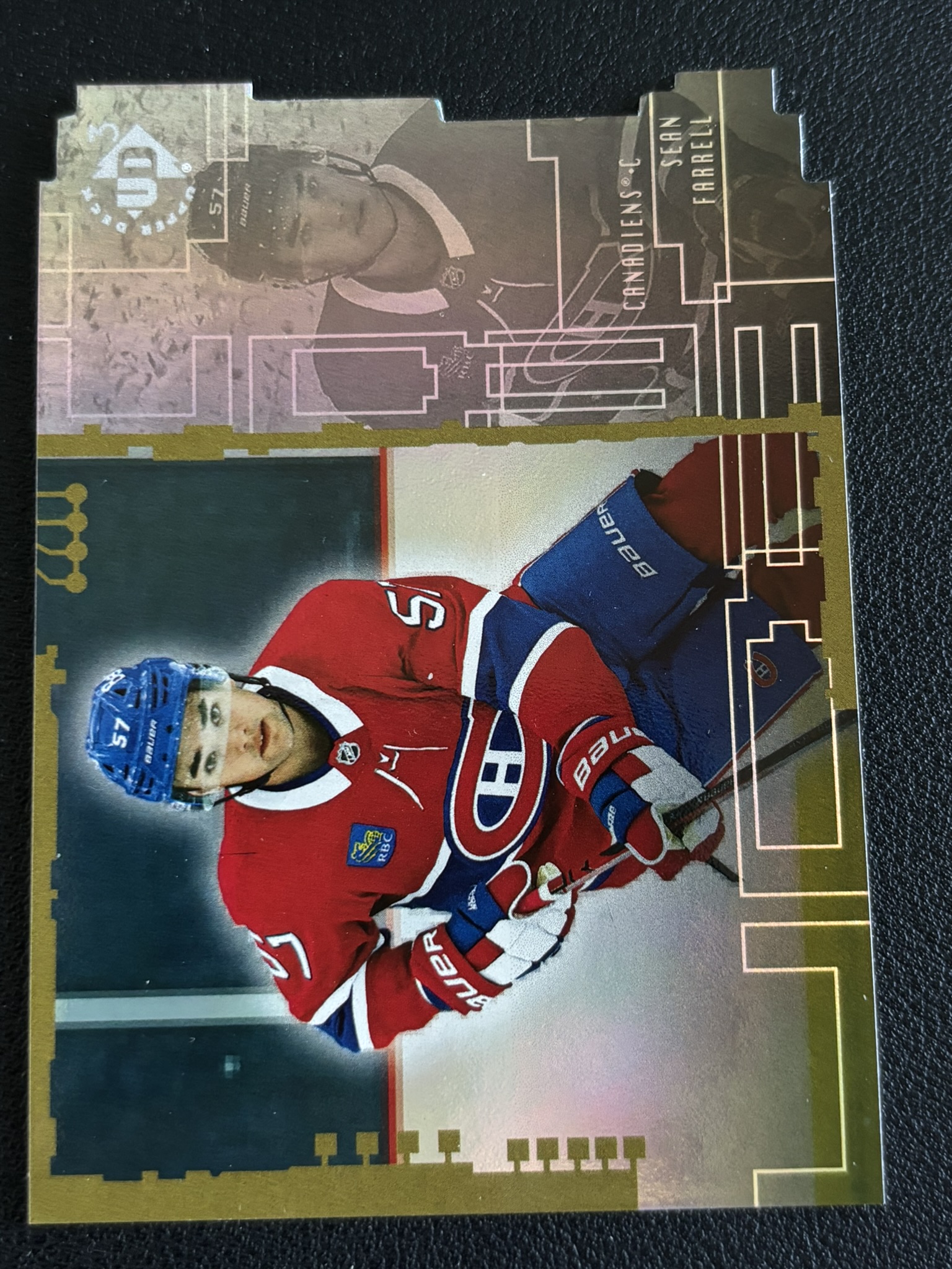 2022-23 Upper Deck Extended Series — Sean Farrell · Technology Fx · #NE43