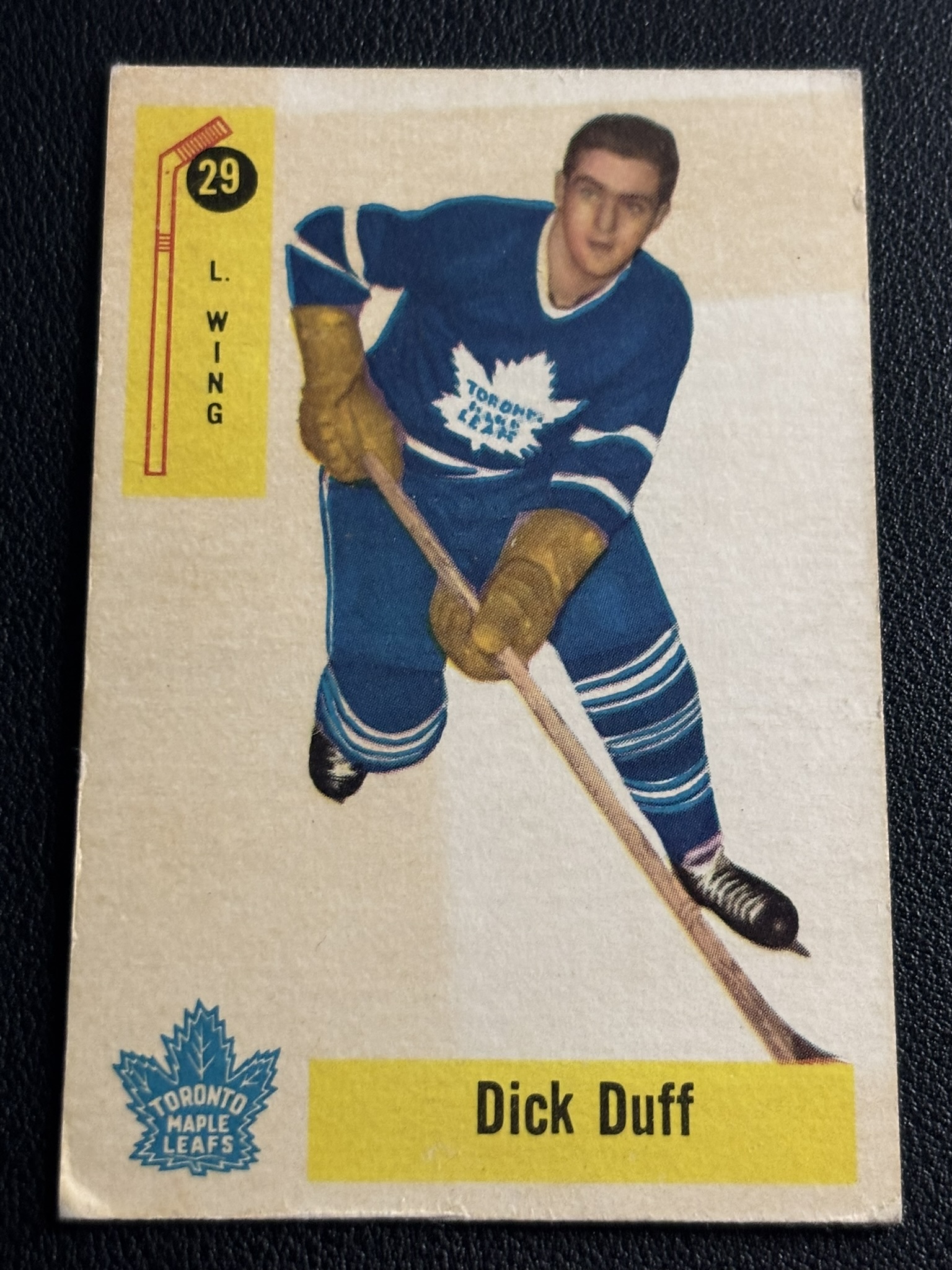 1958-59 Parkhurst Base — Dick Duff · #29 · #29