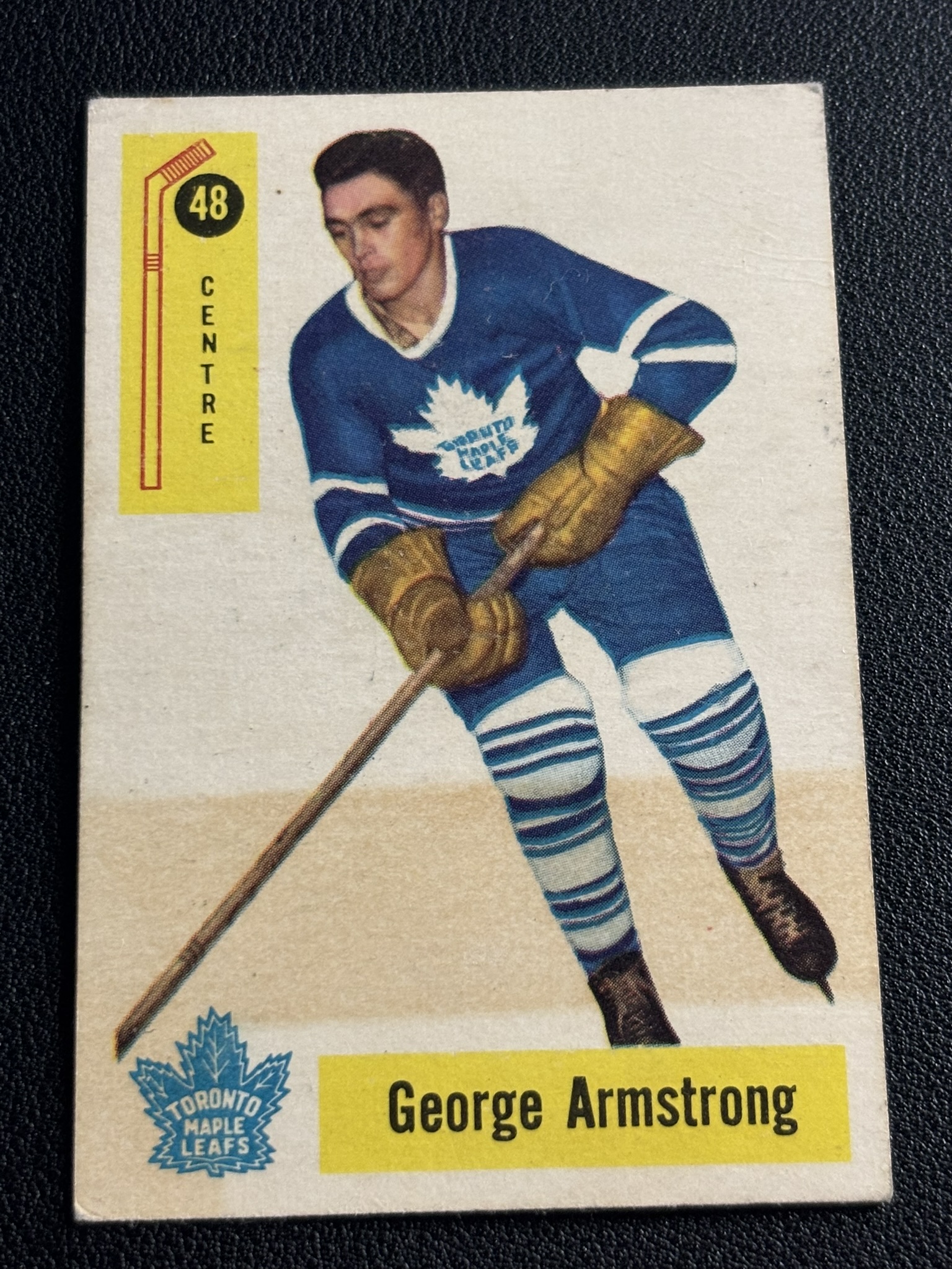 1958-59 Parkhurst Base — George Armstrong · #48 · #48